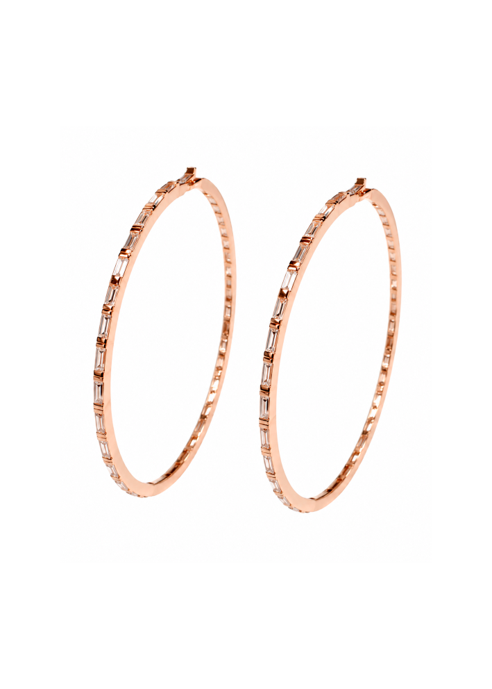Buy Серьги RF Petra Розовое золото – premium earrings by ZhannaKanGroup