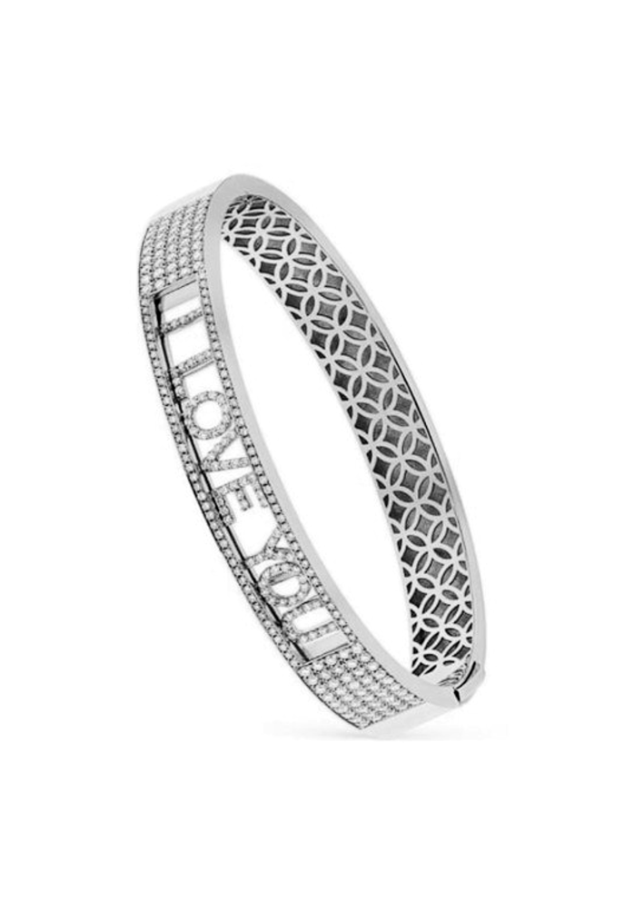 Buy Bracelet RF Iconic motion White Gold – premium bracelets by ZhannaKanGroup