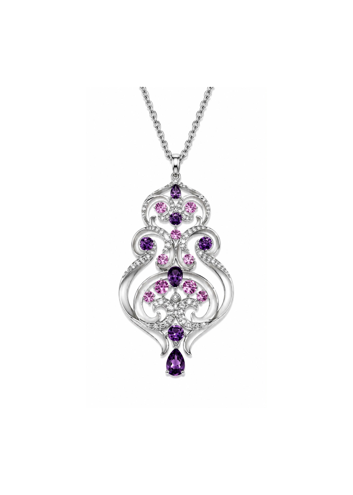 Buy CarreraYCarrera Nomada Silver Necklace – premium necklaces by ZhannaKanGroup