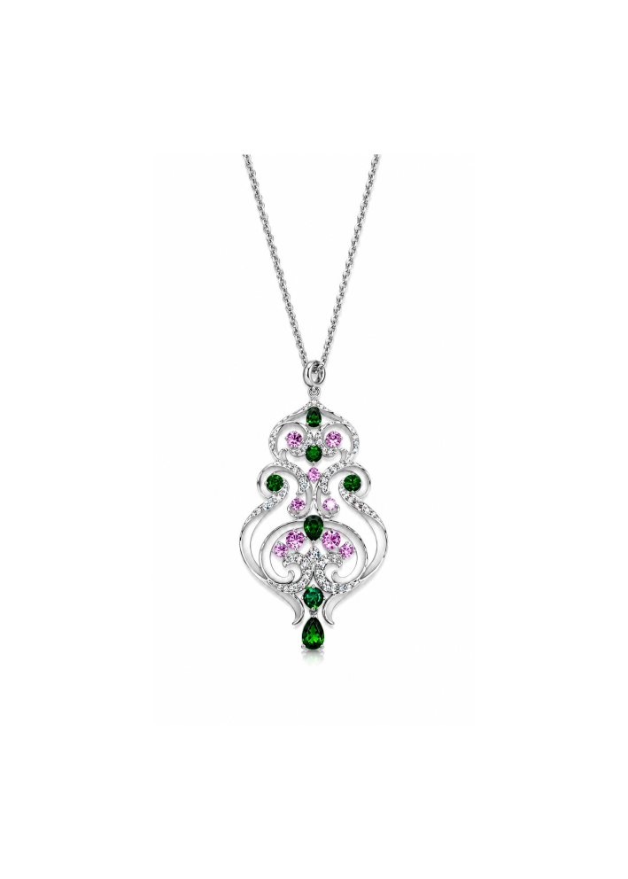Buy Necklace CarreraYCarrera Nomad Silver – premium necklaces by ZhannaKanGroup