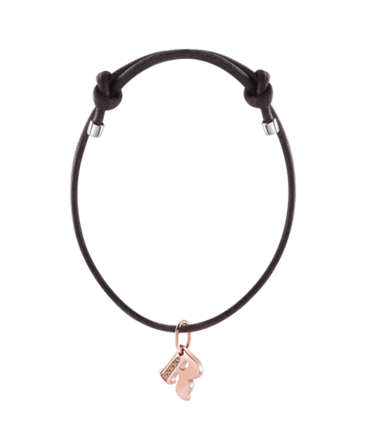Браслет Damiani D.FIRST LETTERE Розовое золото