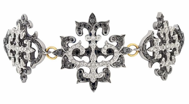 Купить Браслет Damiani Alsara Белое золото – премиальные браслеты ZhannaKanGroup