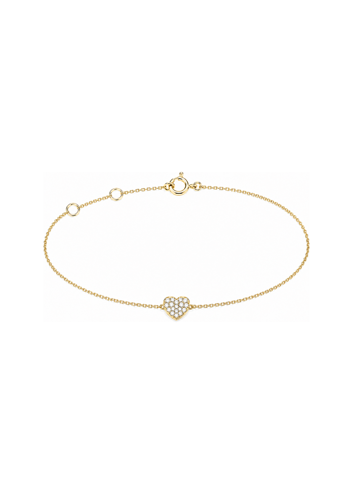 Купить Браслет Crivelli Chain bracelet Желтое золото – премиальные браслеты ZhannaKanGroup