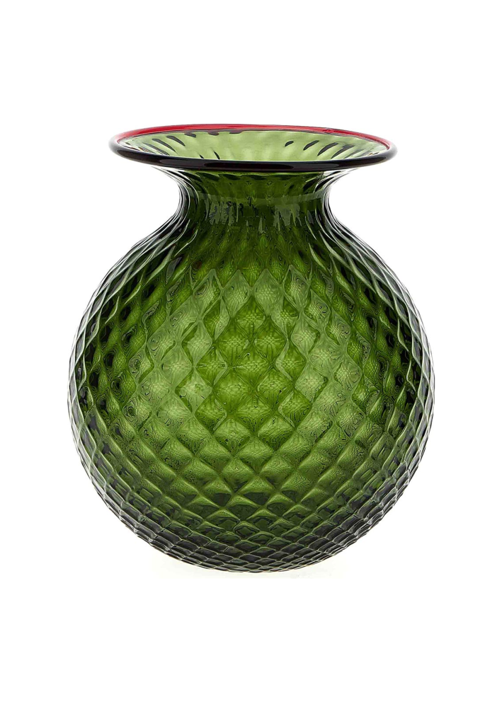 Buy Vase Venini Balloton Fiori Murano Glass Blue, Green, Red, Yellow, Purple, Lilac, Sandy 26x29, 31x23, 21.3x18, 30x22 – premium by ZhannaKanGroup