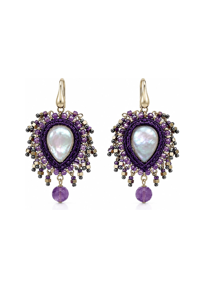 Buy Earrings Fati Silver – premium by ZhannaKanGroup