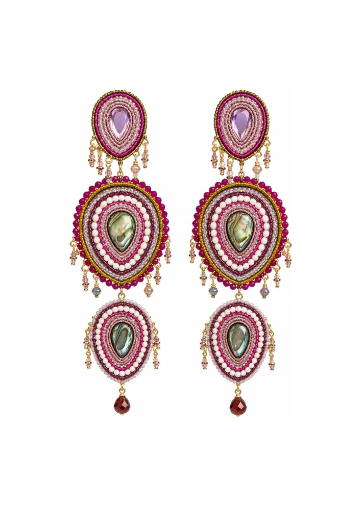 Buy Earrings Fati Silver – premium by ZhannaKanGroup