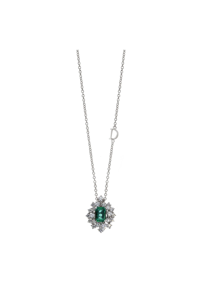 Купить Колье Damiani Mimosa Белое золото – премиальные ZhannaKanGroup