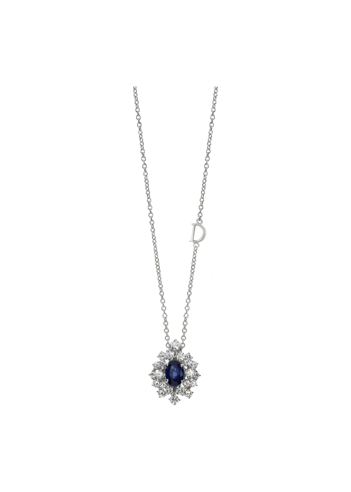 Купить Колье Damiani Mimosa Белое золото – премиальные ZhannaKanGroup