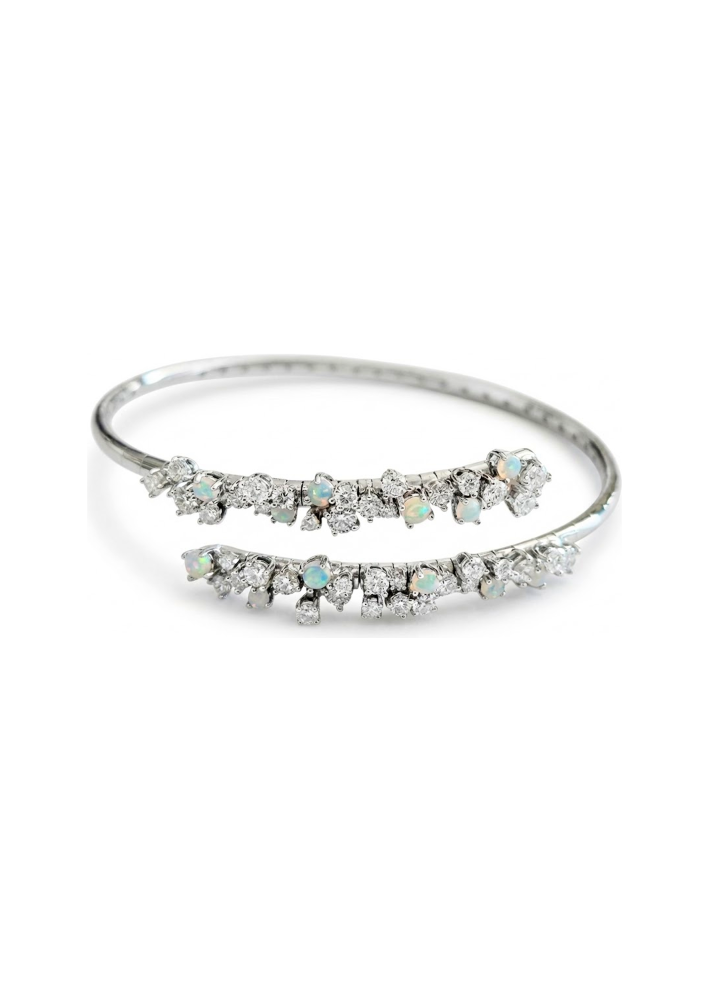 Buy Bracelet Damiani Mimosa Flexi White Gold – premium bracelets by ZhannaKanGroup