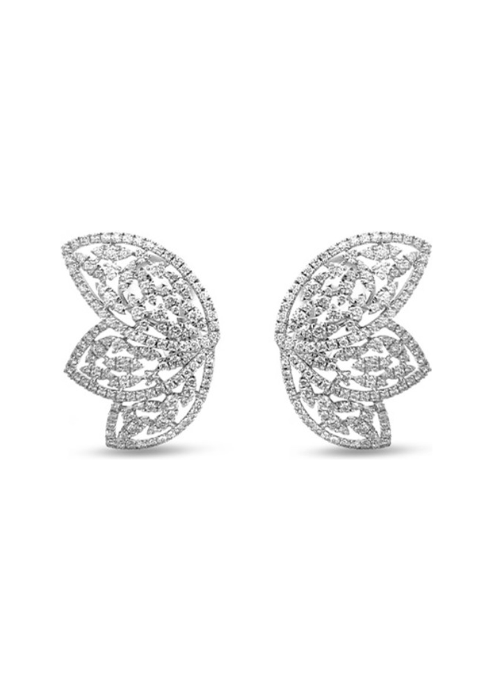 Buy Earrings Casato Yasmeen White Gold – premium by ZhannaKanGroup
