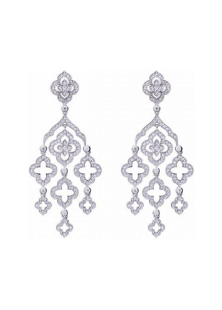 Buy Axenoff Earrings Marfa Silver – premium by ZhannaKanGroup