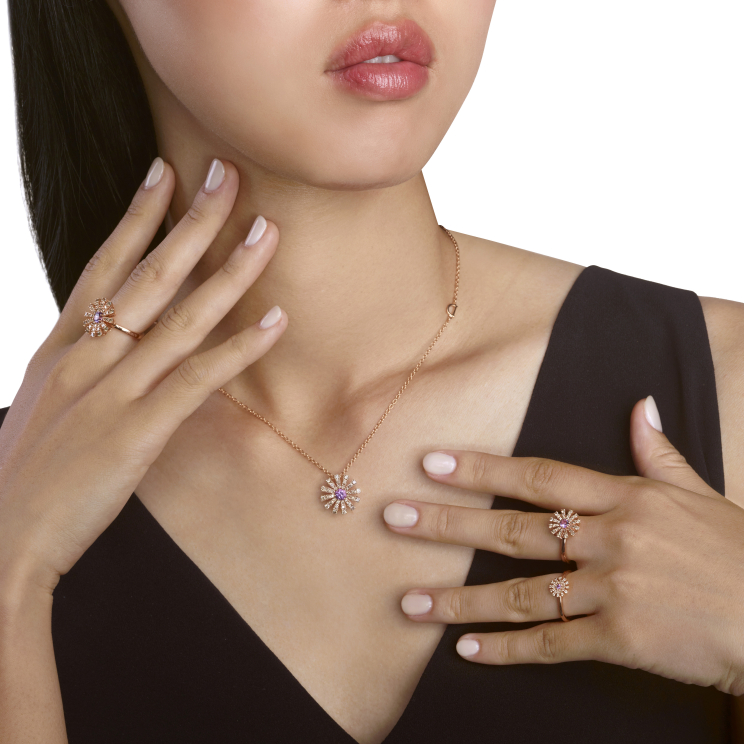 Damiani Кольцо Damiani Margherita Розовое золото