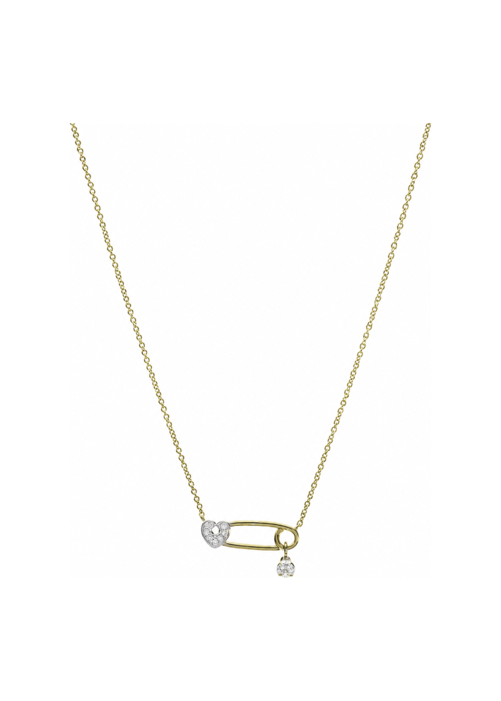 Buy Necklace Aspire Pin White Gold, Yellow – premium necklaces by ZhannaKanGroup