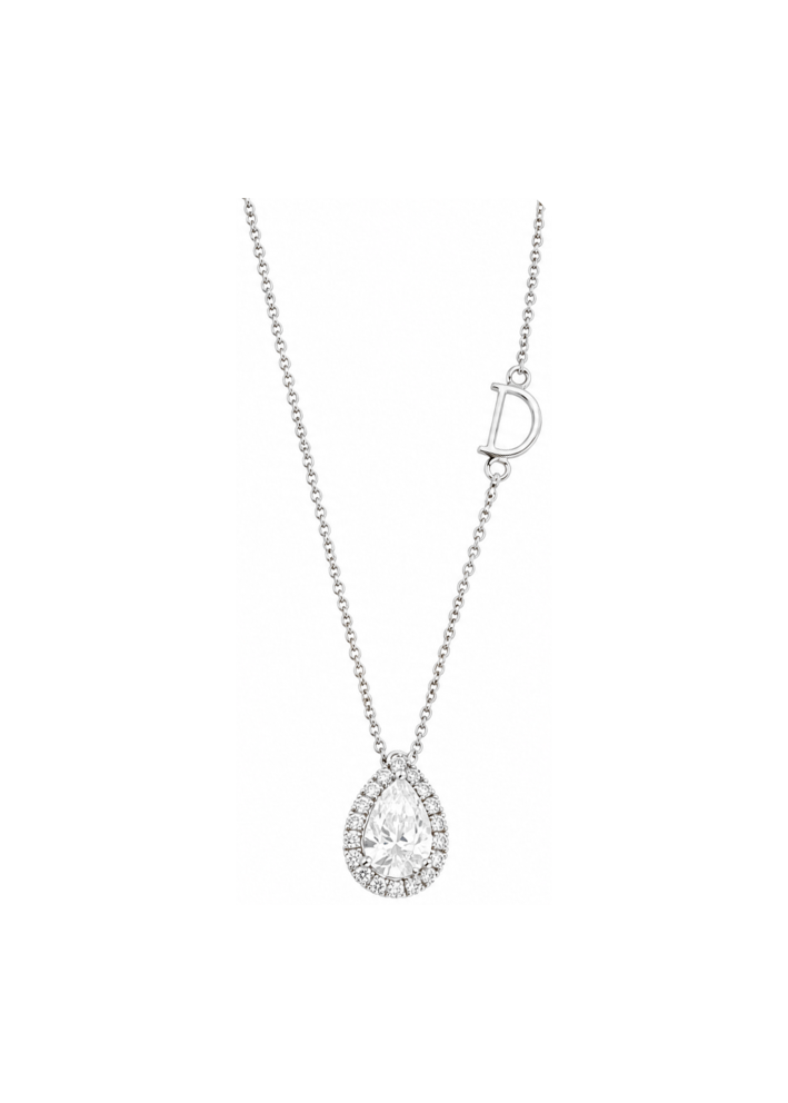 Купить Колье Damiani Classic- Forme Белое золото – премиальные ZhannaKanGroup