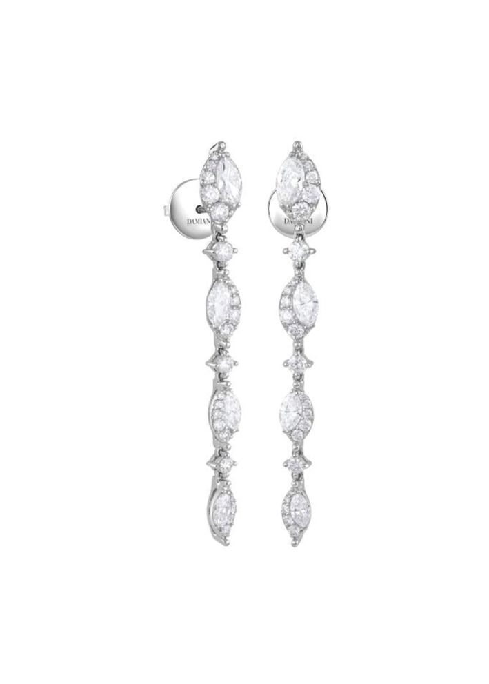Купить Серьги Damiani Emozioni d Белое золото – премиальные ZhannaKanGroup