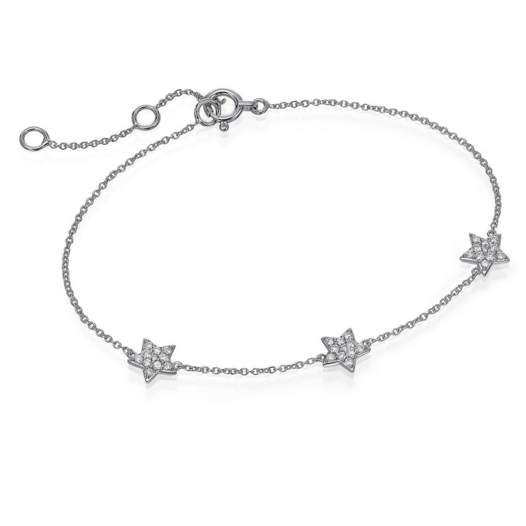 Браслет Crivelli Chain bracelet Белое золото