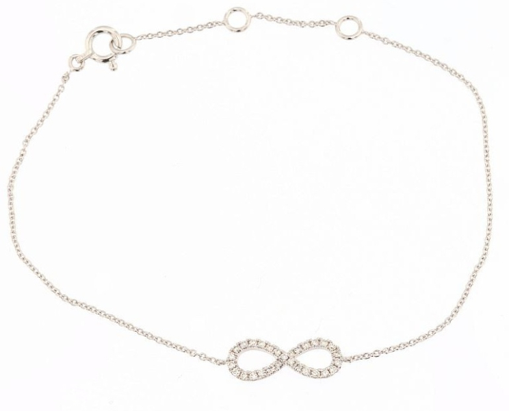 Купить Браслет Crivelli Chain bracelet Белое золото – премиальные браслеты ZhannaKanGroup