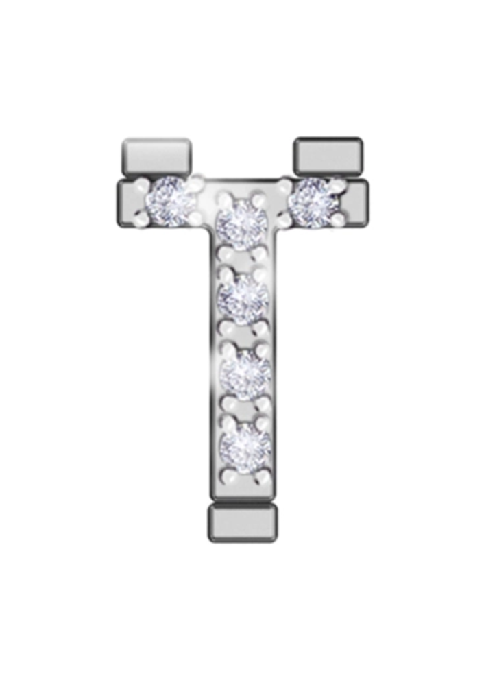 Buy Letter RF Iconic motion White Gold – premium by ZhannaKanGroup