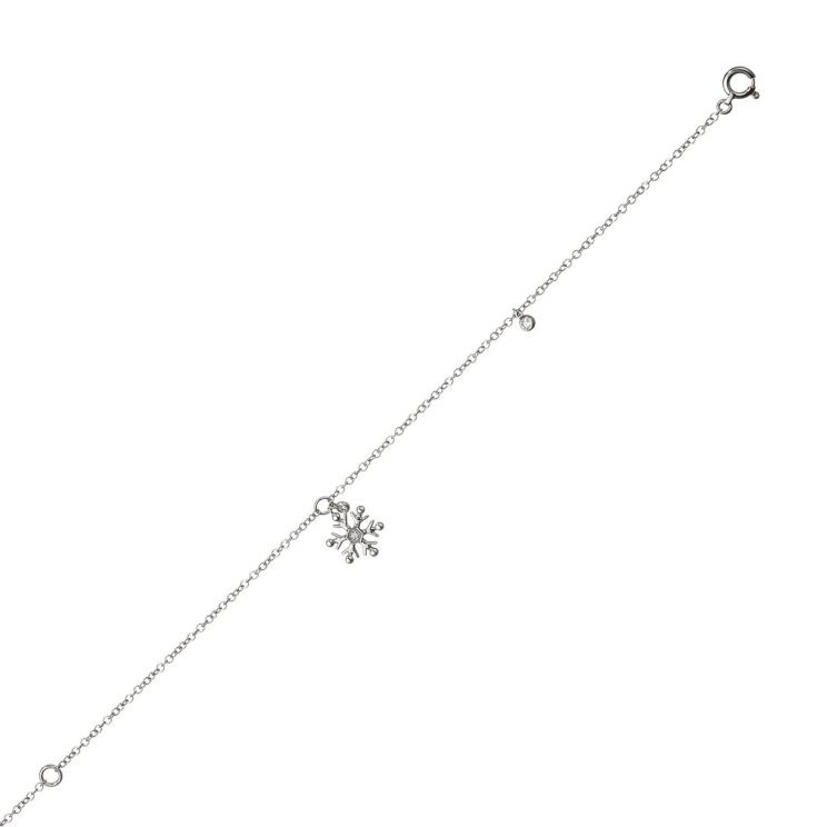 Браслет Crivelli Chain bracelet Белое золото