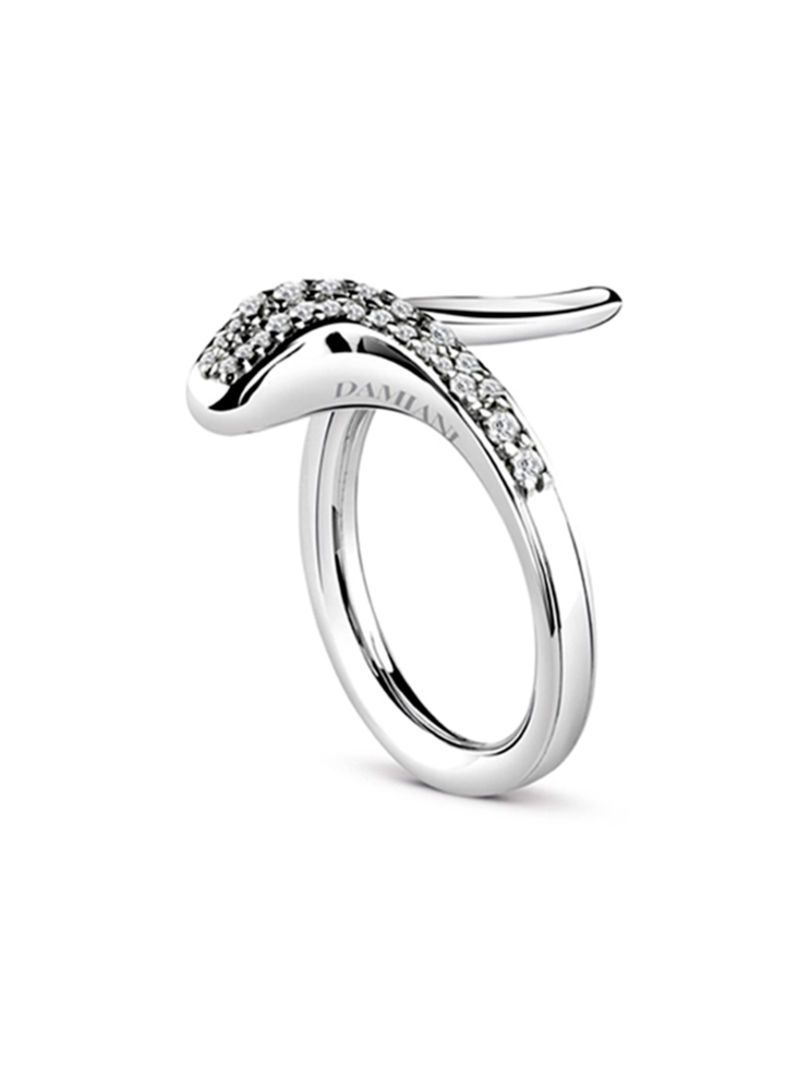 Кольцо Damiani Eden Белое золото