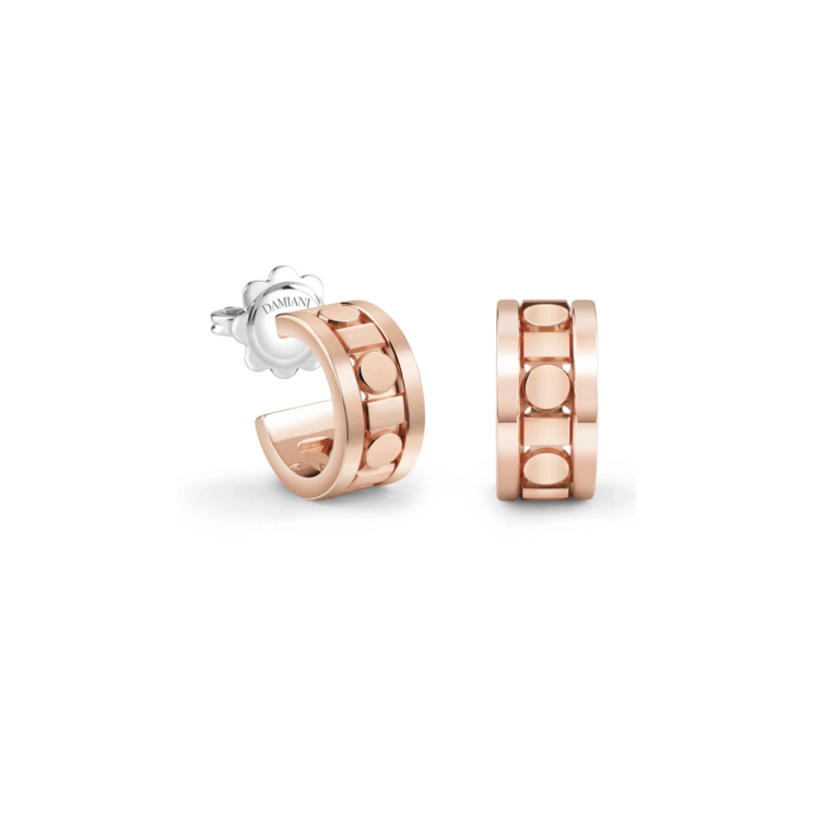 Серьги Damiani Belle Epoque Reel Розовое золото
