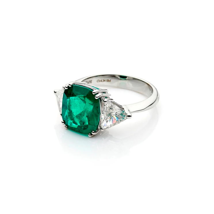 Кольцо Damiani Special classic Белое золото