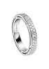 Кольцо обручальное Damiani D.Side Белое золото