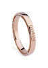 Неке жүзігі Damiani D.Side Қызғылт алтын