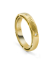 Кольцо обручальное Damiani D.Side Желтое золото