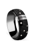 Сақина Damiani Metropolitan Қара алтын