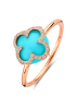 Ring Tirisi Seoul Flower Rose Gold