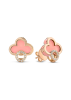Сырға Tirisi Seoul Flower Қызғылт алтын
