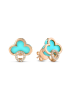Earrings Tirisi Seoul Flower Rose Gold
