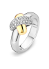 Ring Tirisi Kisses Silver, Yellow Gold