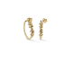 Серьги Damiani Mimosa Flexi Желтое золото