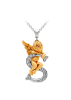 Necklace CarreraYCarrera My Angel White/Yellow Gold, White Gold