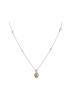 Колье Damiani Minou full pavè Белое золото