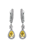 Серьги Damiani Minou full pavè Белое золото