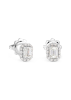 Серьги Damiani Minou full pavè Белое золото