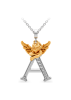Necklace CarreraYCarrera My Angel White Gold, White/Yellow Gold
