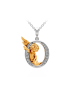Колье CarreraYCarrera My Angel Белое/желтое золото