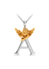Necklace CarreraYCarrera My Angel White/Yellow Gold