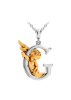 Necklace CarreraYCarrera My Angel White/Yellow Gold