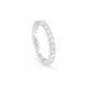 Кольцо Damiani Luce D Белое золото