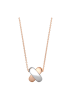 Earrings, Necklace Tirisi Kisses Silver/Rose Gold, Silver, Yellow Gold
