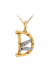 Necklace CarreraYCarrera Bamboo Yellow Gold