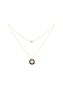 Necklace CarreraYCarrera Granada Yellow Gold, White Gold