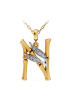 Алқа CarreraYCarrera Bambu Сары алтын
