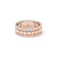 Кольцо Damiani Belle Epoque Reel Розовое золото