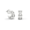 Серьги Damiani Belle Epoque Reel Белое золото